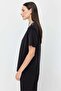 Women's Oval Cut Soft Textured T-Shirt - 4
