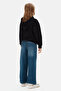 8-14 Years Old Always Nice Girls' Sweatshirt-Black - 2
