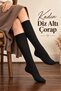 Below Knee Socks Cotton 4 Pieces - 5
