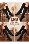 Below Knee Socks Cotton 4 Pieces