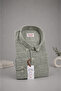 100% Cotton Green Long Sleeve Cotton Pocketless Regular Fit Premium Men's Shirt