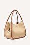 CAPRI LARGE HOBO-AR9 - NATURAL/SADDLE-N/S - 2