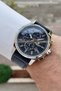 Gray Case Navy Blue Color Functional Visual Identical to the One in the Image Men's Wristwatch - 2