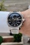 Dial Black Band Metallic Color 44 mm Internal Indicators Active 2 Year Warranty Men's Wristwatch
