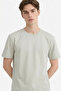 100% Cotton New Regular Fit Basic T-Shirt V7699Az26Sp