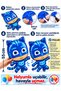 Cat Child Lizard Owl Girl Foil Balloon Set, Set of 3 - 3