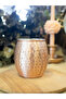 Copper Cup Chubby Cocktail Hammer Forged Model Matte Copper Color - 6