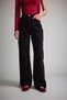 Straight Wide High Waist Long Jean Trousers F5788Ax25Au - 5