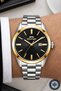 Steel Band with Calendar, Steel Case Men's Wristwatch Bracelet Gift Silver-Rose Sdslz004 - 5