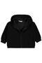 Stone Printed Cardigan for 2-5 Years Old - Black - 2