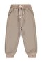 Honeycomb Fabric Sweatpants for 6-9 Years Old - Beige