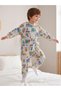 Construction Machinery Empirme 2.5 Tog 6-9 Years Old Sleeping Bag - Gray