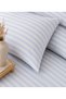 Double Elastic Hotel Type Blue Color 93 Thread Cotton Satin Bed Sheet Set Rainbow Orkide Collection - 2