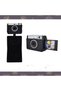 حافظة كاميرا واقية من البولي يوريثان لكاميرا Instax Mini EVO، غطاء بتصميم عتيق مع حزام كتف قابل للتعديل - 6
