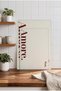 Amore Retro Typography Tempered Glass Cutting Board 25X35 cm - 5