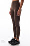 Brown Soft Textured Leggings