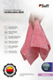 Magnolie Carbon Based Microfiber Large Kitchen Countertop and Surface Drying Cloth 70X50 cm Pink - 3