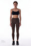 Brown Soft Textured Leggings - 4