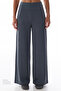 Gray High Waist Wide Leg Pants - 2