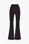 Black Spanish Flare Soft Feel Leggings - 4