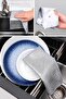 3Pcs Practical Multi-Purpose Stainless Wire Dishcloth Dirt Rust Remover Magic Cleaning Cloth Double Layer