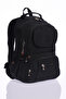 Eba-8866 Klinkır School Bag Backpack Daily Trip Sports Travel Holiday Black with Multi-Compartment Laptop Compartment - 5