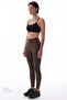 Brown Soft Textured Leggings - 5