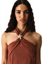 Dark Orange Mykonos Dress - 4