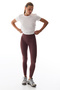 Brown High Waist Soft Feel Leggings - 5