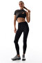 Black High Waist Soft Feel Leggings - 4
