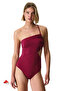 Burgundy Evelyn Glitter Swimsuit