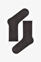 Gray Black White Tiny Heart Cotton 5 Pairs of Socks - 5