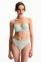 Light Green Pointel Thong Panties - 3