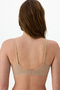 Traceless Beige Zerogram Decolette Padded Bra - 5