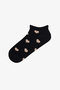 Heart Basic 5 Pairs of Bootie Socks - 4