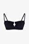Black Nia Strapless Bikini Top - 6