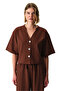 Brown Alice Short Sleeve Shirt