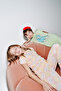 Boy's Green Sleepasaurus Short Sleeve 2-Piece Pajama Set - 2