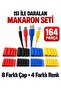 164 Pieces Set Heat Shrink Tubing Cable Protector Sleeve - 4