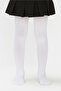 White Kids Bamboo Pantyhose
