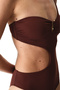 Brown Jasmine Monokini - 6