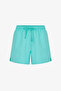 Men's Turquoise Basic Turquoise Swim Shorts - 5
