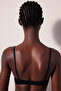 Basic V Black Bikini Top - 2