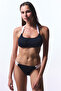 Black Adeline Side Bikini Bottom - 4