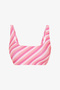 Striped Sura Bra Bikini Top - 5