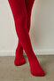 Pretty Karina Red Pantyhose - 2