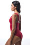 Burgundy Rayne Corset Swimsuit - 3