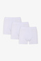 Men's Cotton Basic White Tape 3-Piece Boxer