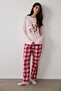 Dusty Rose Good Mood Thermal Effect Pajama Top - 2