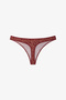 Ditsy Leo Leopard Patterned 3-Piece Thong - 4